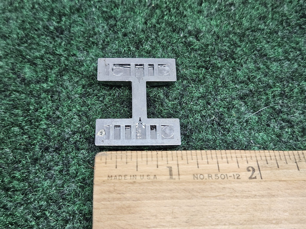 OEM "H" Chrome Individual Letter Lettering Emblem Badge Logo 3D Nameplate 7S7