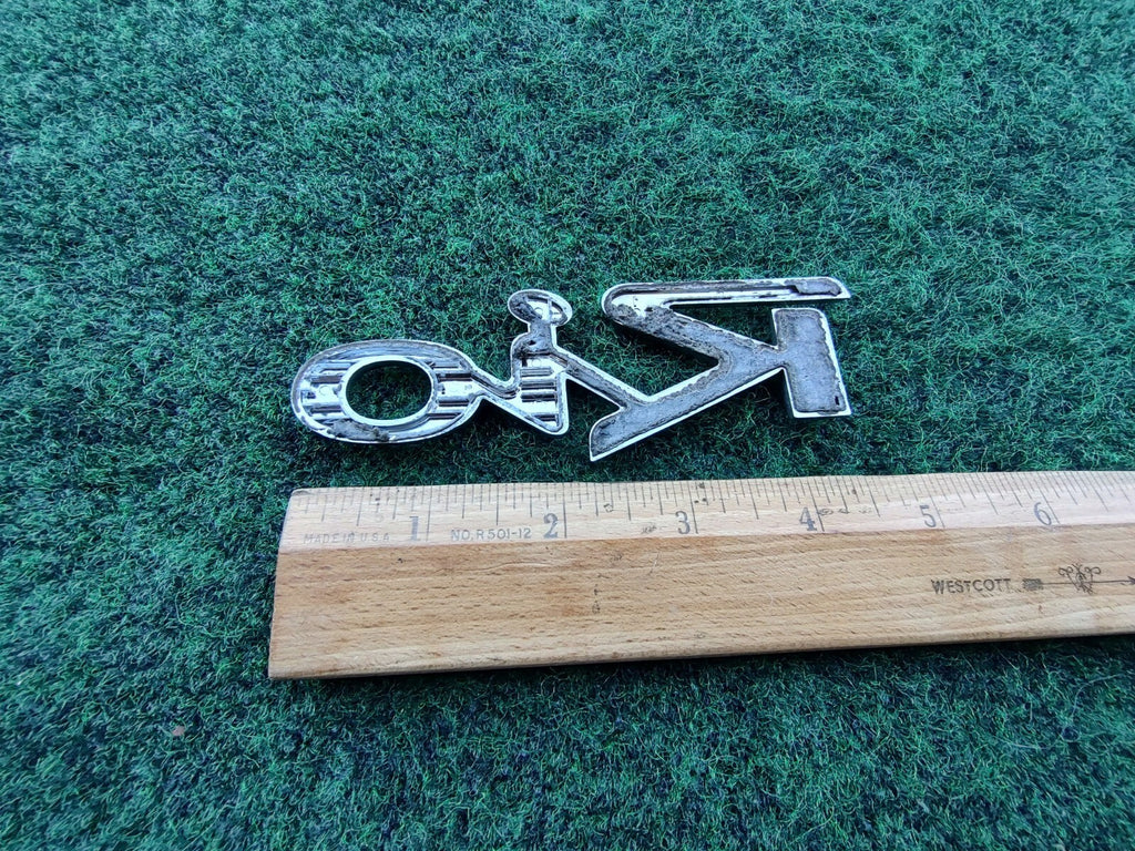 Kia OEM 2000-2005 Rio Chrome Rear Gate Emblem Badge Logo Nameplate Name 10L4
