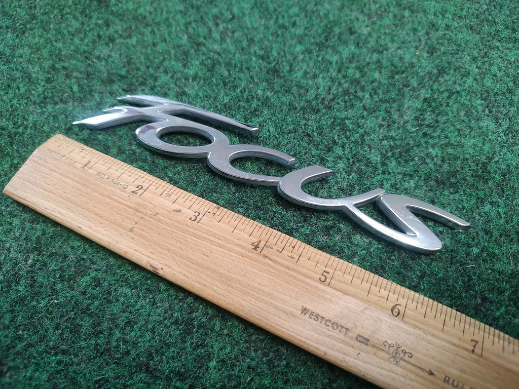 2012-18 Ford Focus Emblem Rear Trunk Chrome Badge Nameplate Logo Letter Name 2S8