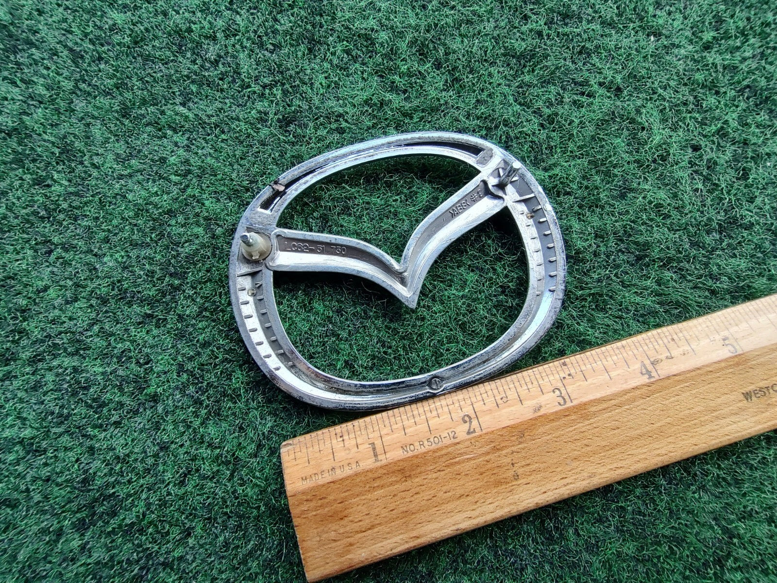 2000-2006 Mazda MPV Rear Trunk Liftgate Logo Emblem Badge LC6251730 OEM 5S2