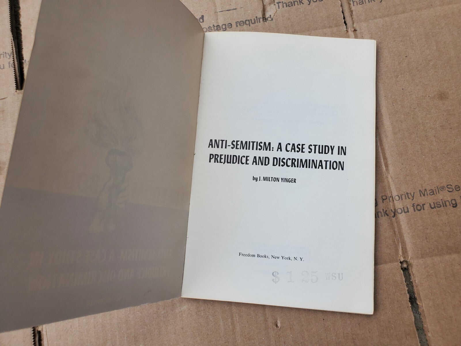 Anti-Semitism:a Case Study in Prejudice and Discrimination 1964 Milton Yinger B6