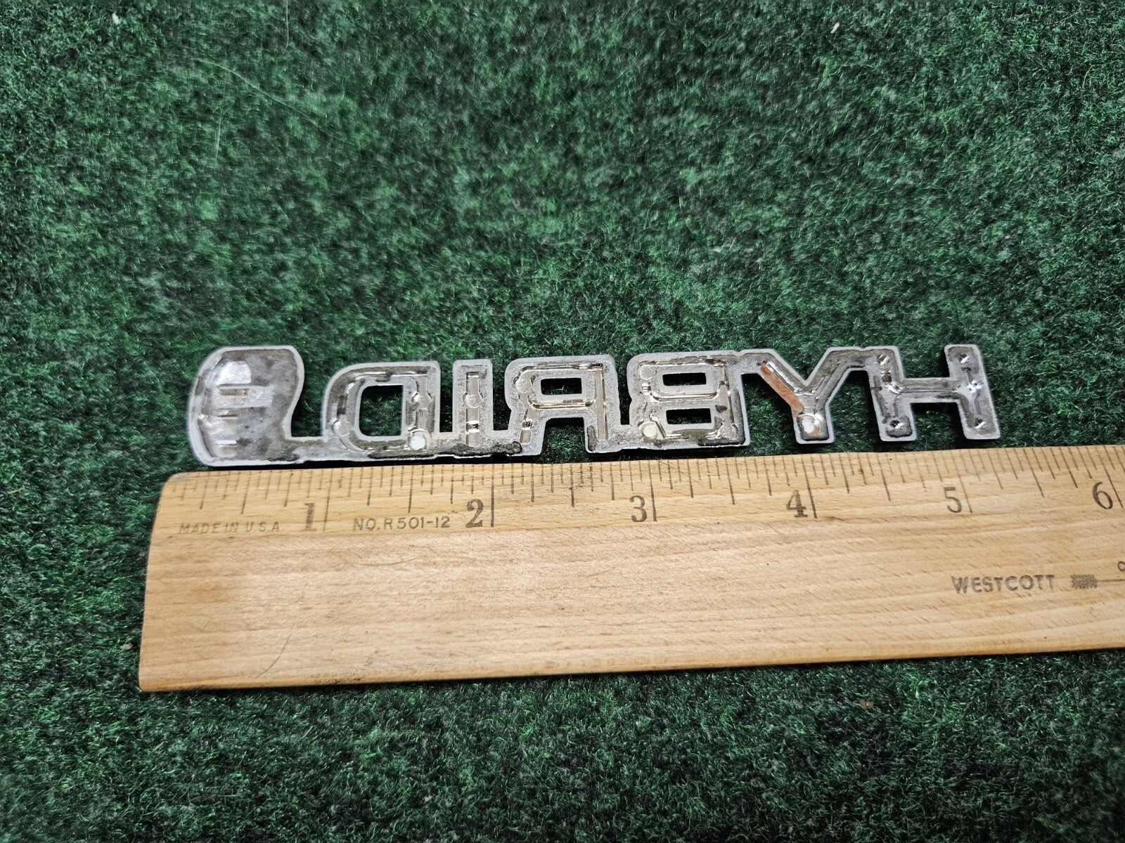 Toyota Camry Prius Hybrid Black Fender Emblem Nameplate Badge 75374-47051 GL3