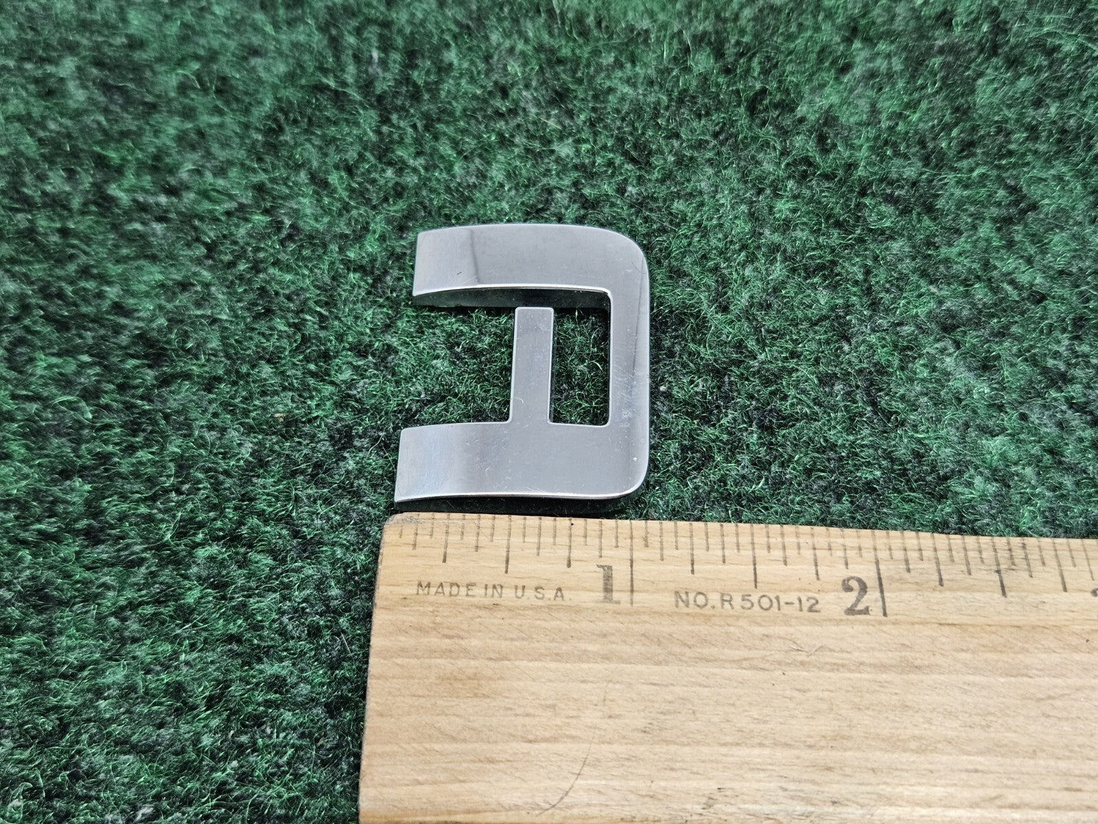 OEM "A" Chrome Individual Letter Lettering Emblem Badge Logo Nameplate 7S9