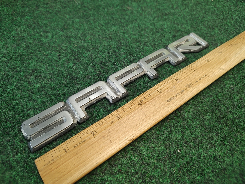 GMC 1995-2005 Safari Rear Door Emblem Badge Logo Nameplate Name 15690681 1S7