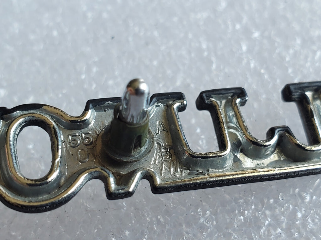Lincoln OEM Chrome Black Metal 3 3/8" Emblem Badge Logo Name E1WE-5442550-AB VNT