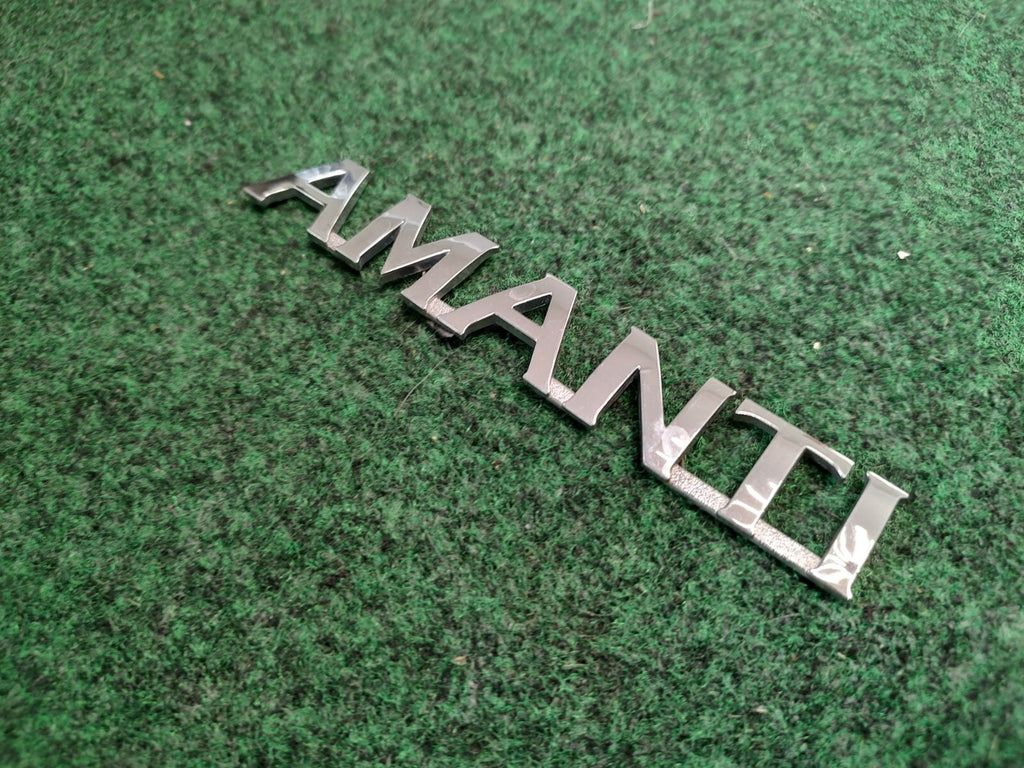 04 05 06 07 08 Kia Amanti Emblem Logo Letters Badge Trunk Rear Chrome OEM 1S5