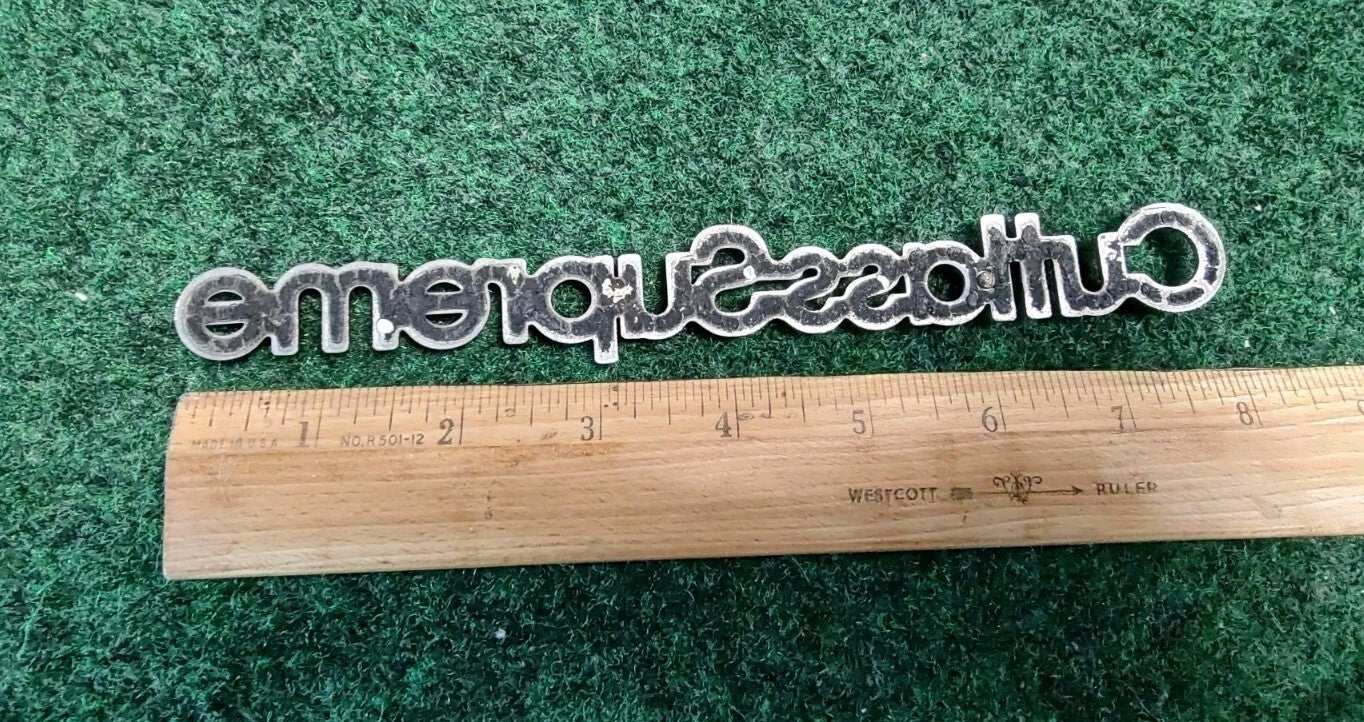 93 94 95 96 97 OLDSMOBILE CUTLASS SUPREME SIDE EMBLEM BADGE SYMBOL LOGO OEM 8L4