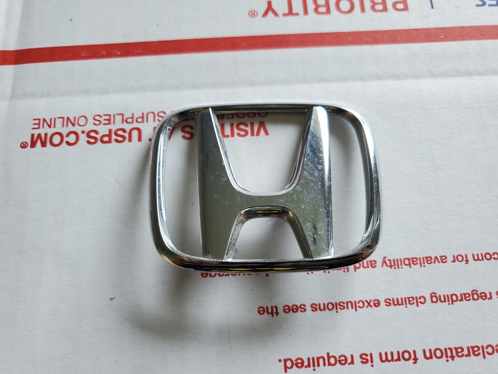 2001-2005 Honda Civic EX DX LX Coupe Sedan Rear Emblem Logo 75701-S5A-0000 3L6
