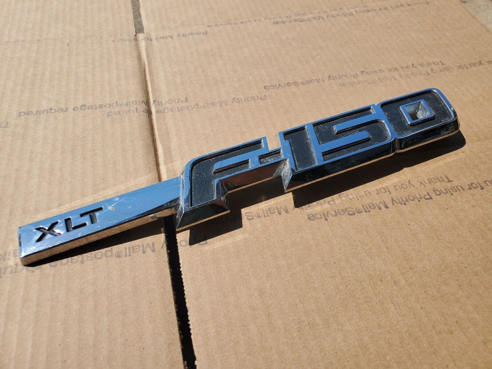 2009 2011 2012 2013 2014 Ford F150 XLT Left Fender Emblem BL34-16B115-CA OEM 3L1