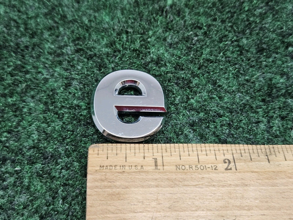 Jeep OEM "E" Chrome Hood Hatch Individual Letter Emblem Badge Logo Nameplate 7S6