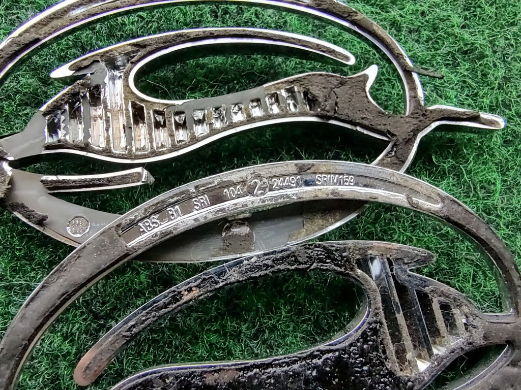 (2) 2000-2018 Chevrolet Impala SS Quarter Panel Emblem Name Plate Badge OEM 5S3