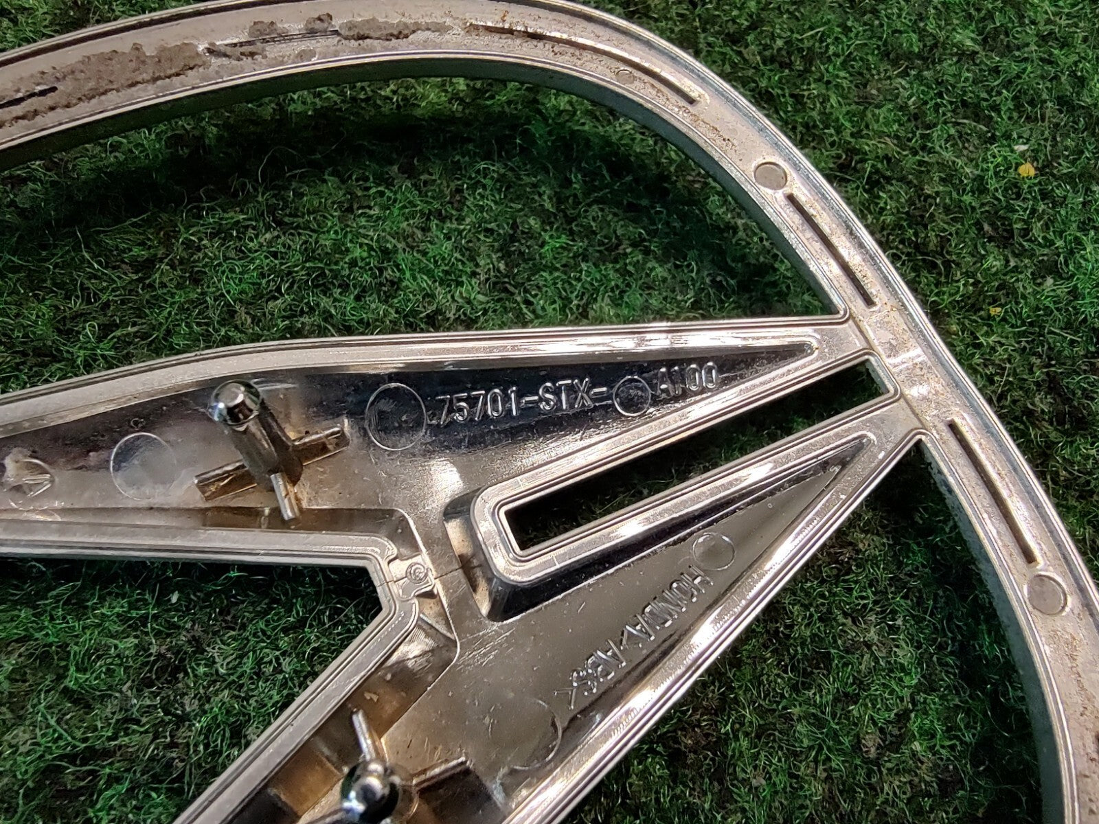 2007-2013 ACURA REAR GATE EMBLEM BADGE Logo 75701-STX-A100 CHROME 4S1