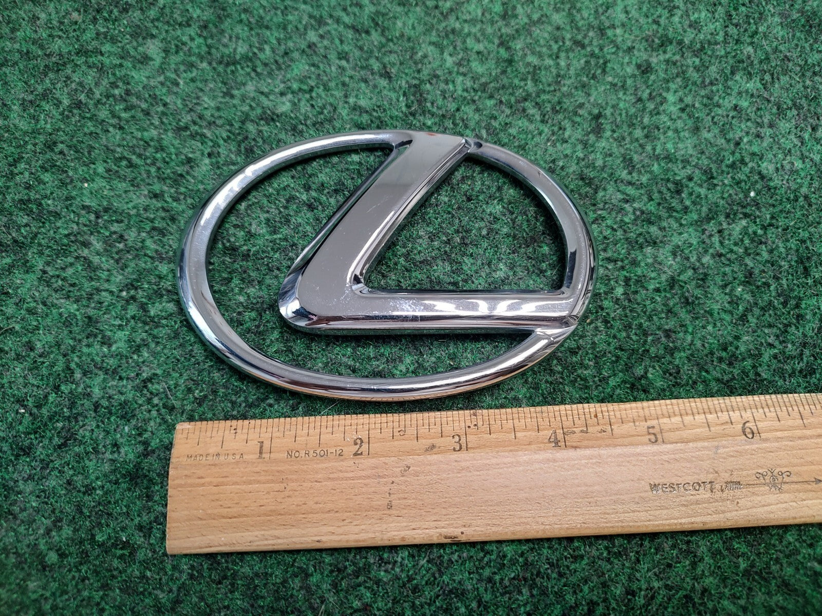Lexus Rear Emblem Chrome Logo Badge Trunk Lid IS250 IS350 ES350 GS350 RX350 2S3