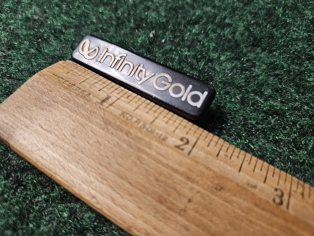 Infinity Gold Speaker Badge Emblem Logo Name Plate 3M3