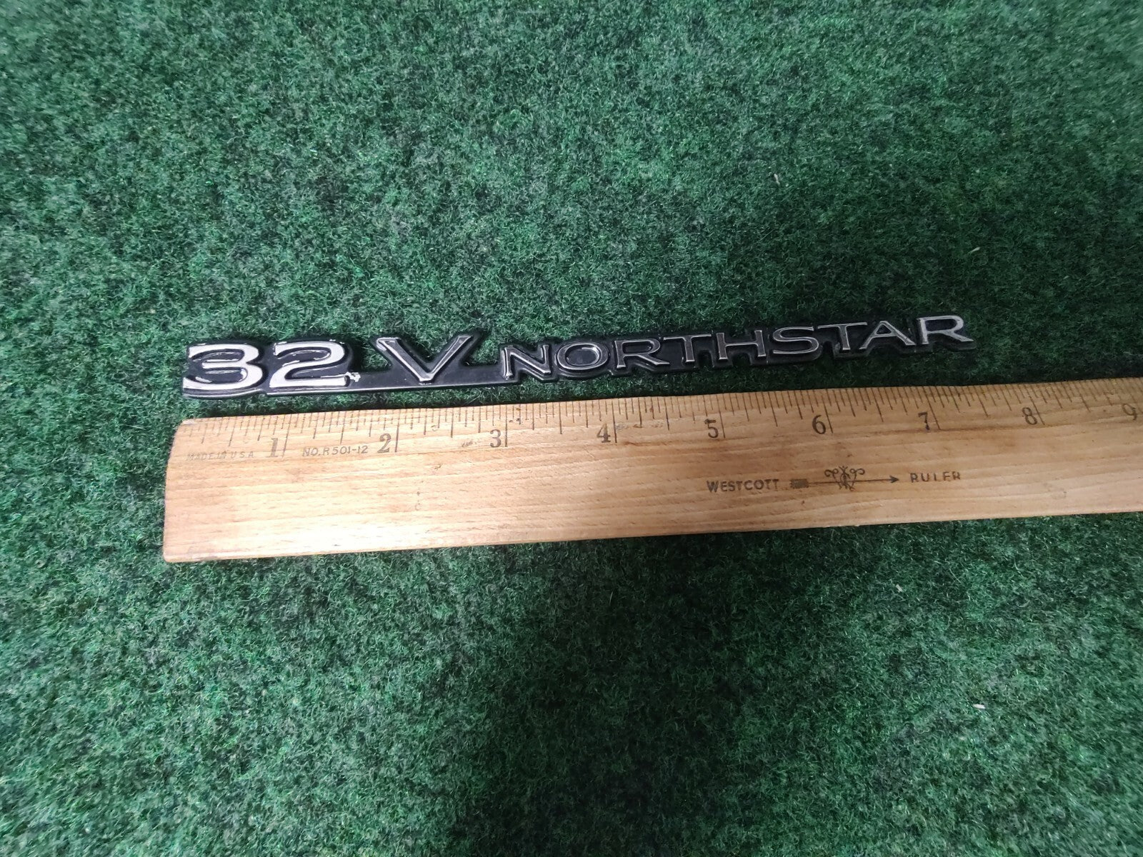 Cadillac OEM 32V Northstar Rear Emblem Badge Logo Nameplate Name Plate 5M6