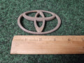 Toyota Gold Emblem Logo Symbol Name Plate Nameplate ~3.75" 9L2