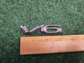 1999-2003 Toyota V6 Emblem Side Script Logo Badge Chrome OEM 1M7