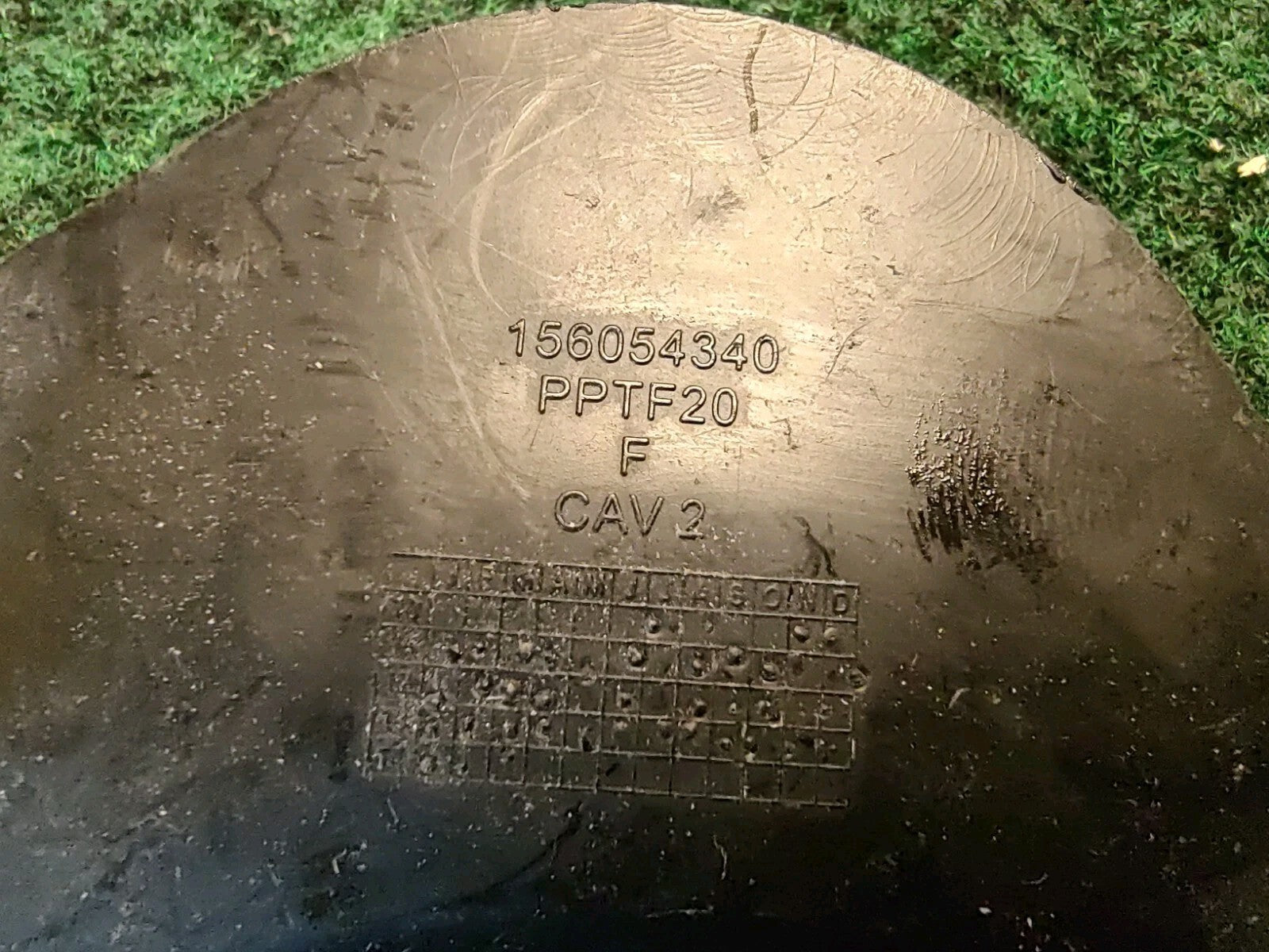 2015-2022 Dodge Charger Front Left Door Carrier Plate Cap OEM 156054340 10L3