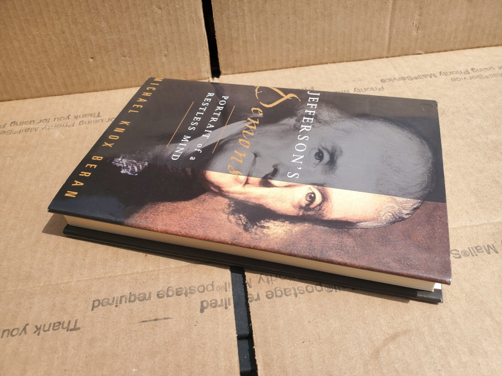 Jeffersons Demons: Portrait of a Restless Mind - Hardcover - B3