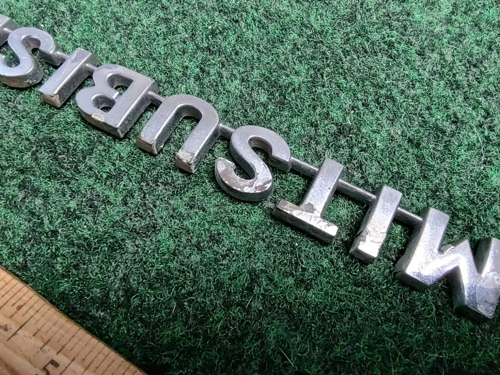 1999-2003 Mitsubishi Galant Trunk Chrome Emblem MR416608 OEM 2S9