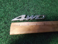 Toyota 4WD REAR GATE SIDE EMBLEM LOGO BADGE NAME PLATE 4S3