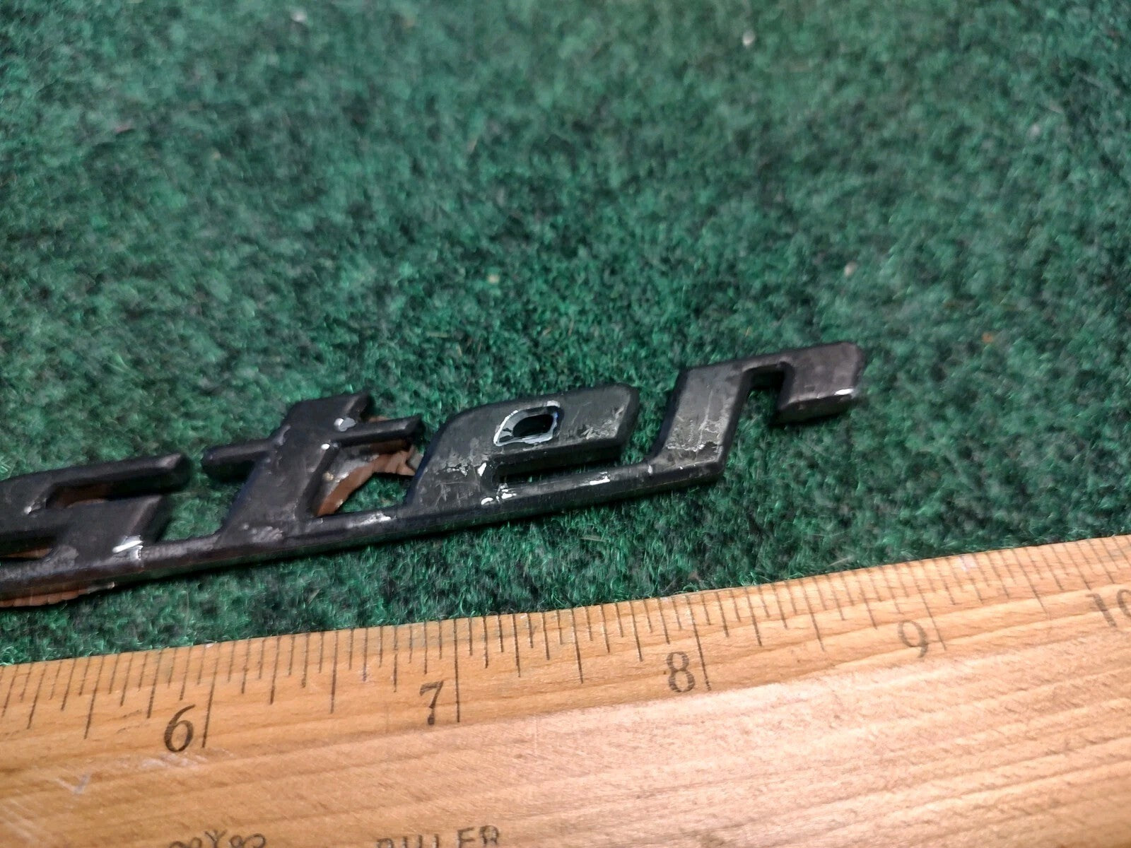 OEM 2012-2022 Hyundai Veloster Emblem Logo Letters Badge Trunk Rear Chrome 2S1
