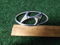 Hyundai Emblem Logo Symbol Badge Chrome OEM Nameplate Genuine Name Plate 4S4