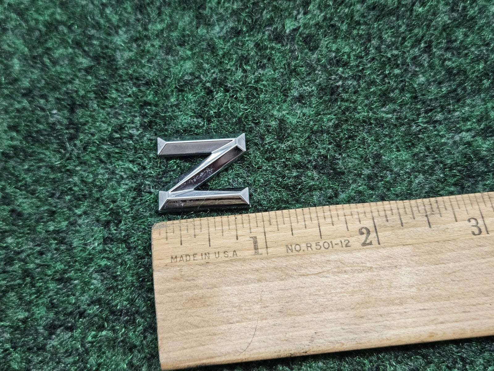 OEM "N" 3D Chrome Individual Letter Lettering Emblem Badge Logo Nameplate N 2S2