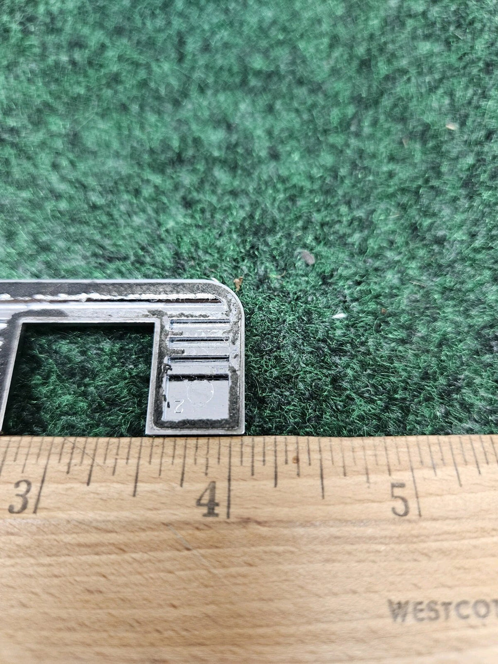 GMC 2007-2020 Yukon "Yu" Letter  Rear Liftgate Emblem Nameplate Chrome 7S9