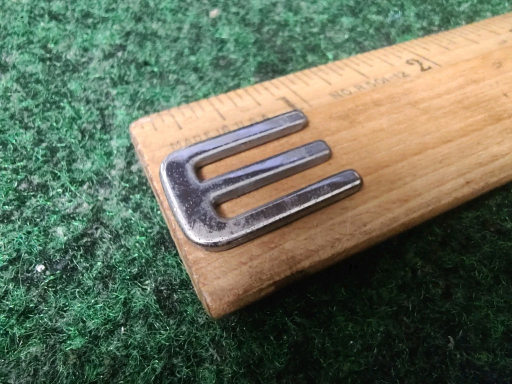 OEM E Individual Letter Lettering Emblem Badge Logo Nameplate Name Insignia 7S3
