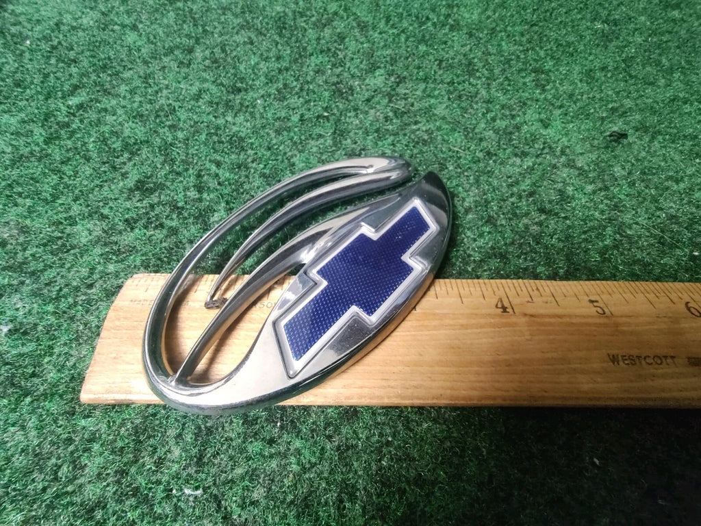 Chevrolet Malibu Chrome Blue Trunk Lid Emblem Badge OEM Logo Nameplate 7S3