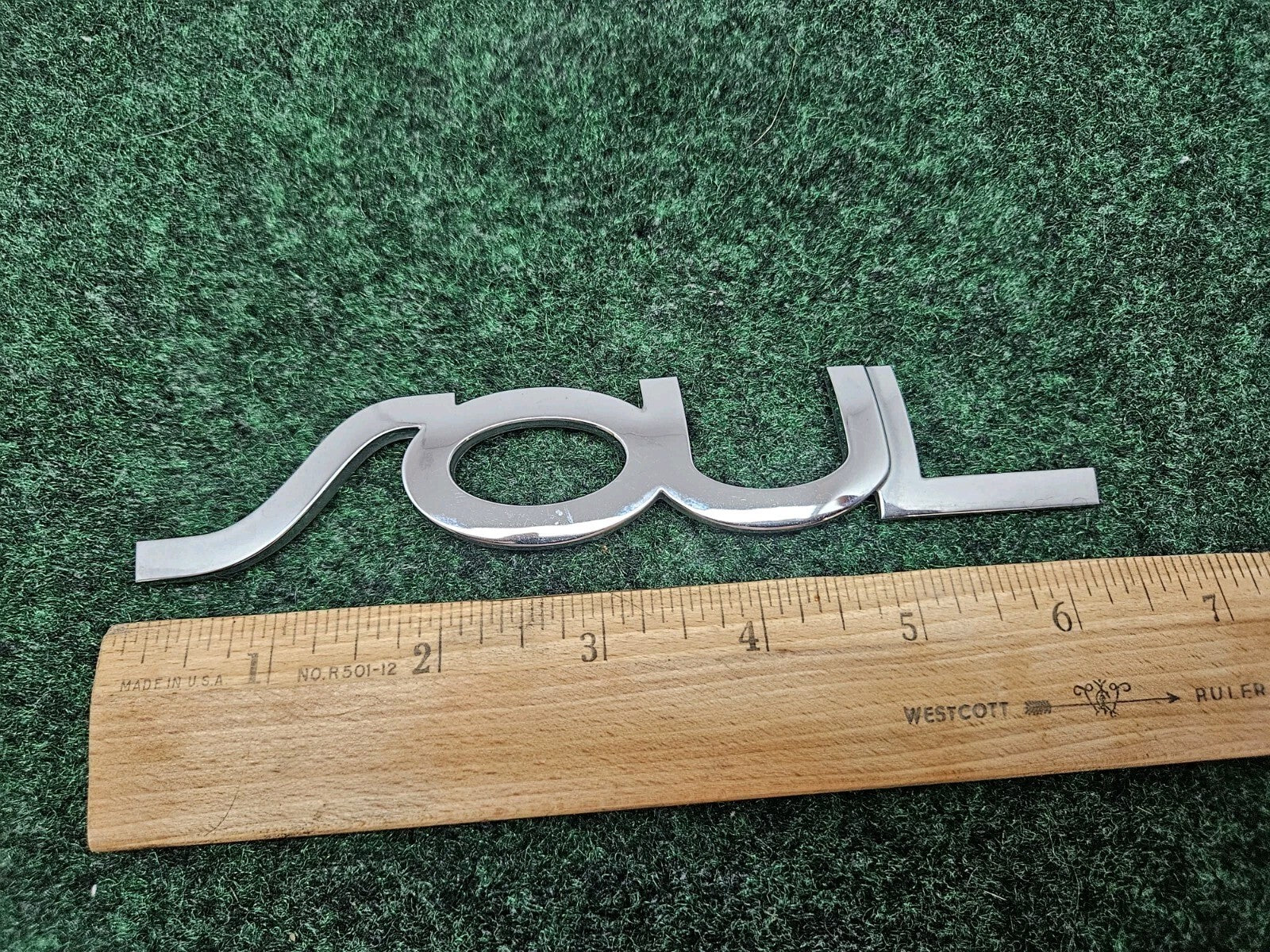 Kia Soul 86310 2K000 Rear Liftgate Name Plate Nameplate Emblem OEM Genuine GL1