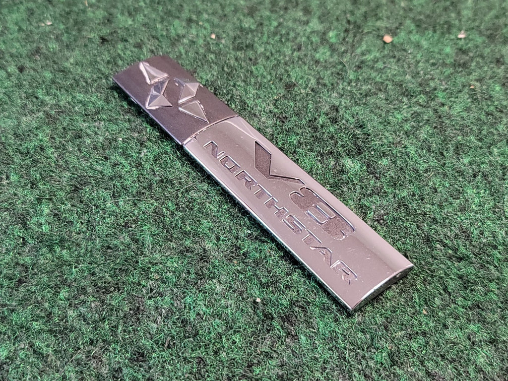 2000-2009 CADILLAC DEVILLE SRX V8 NORTHSTAR EMBLEM LOGO BADGE OEM 7L1