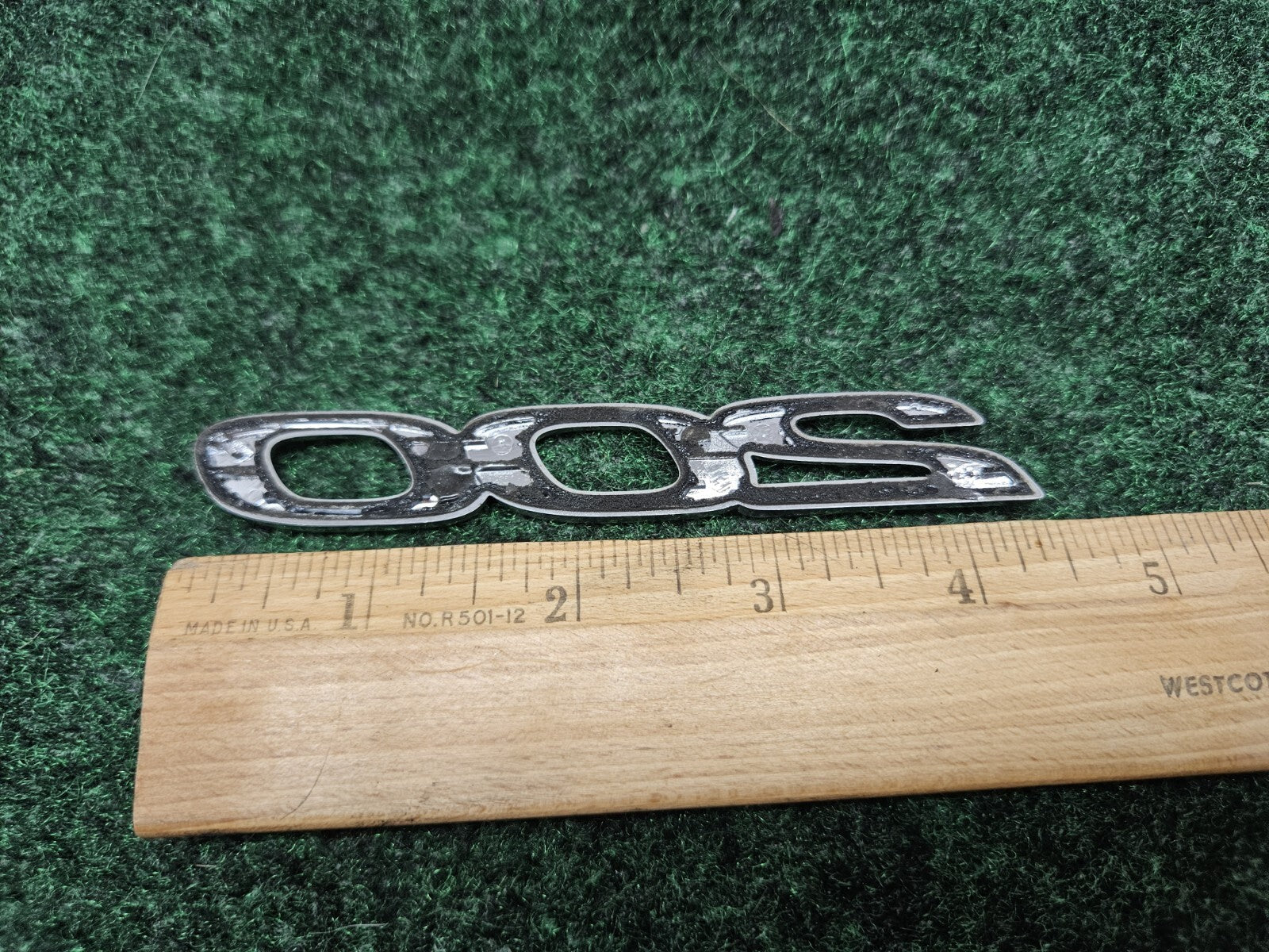 2015-2017 CHRYSLER 200 REAR TRUNK LID CHROME EMBLEM LOGO BADGE 15 16 OEM GL1
