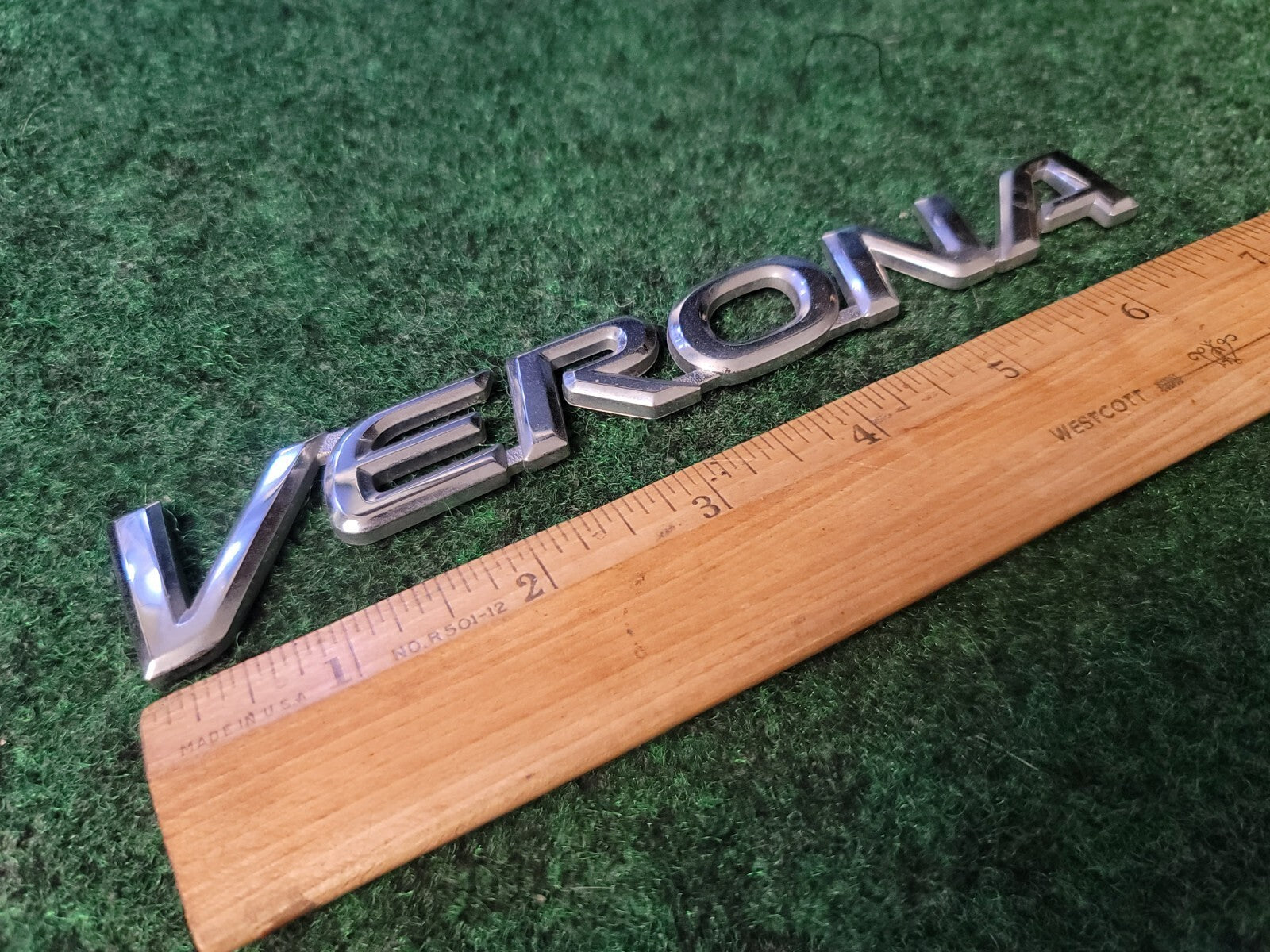 Suzuki Verona Rear Trunk Badge Emblem OEM Genuine Used 2004-2006 Sedan 2S9
