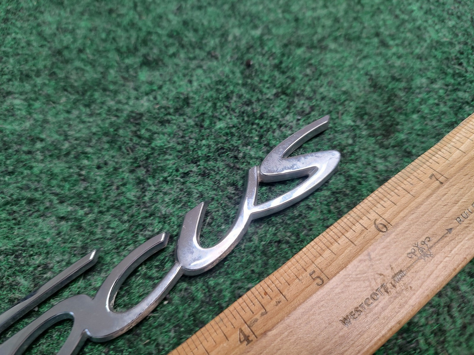 2012-18 Ford Focus Emblem Rear Trunk Chrome Badge Nameplate Logo Letter Name 2S4