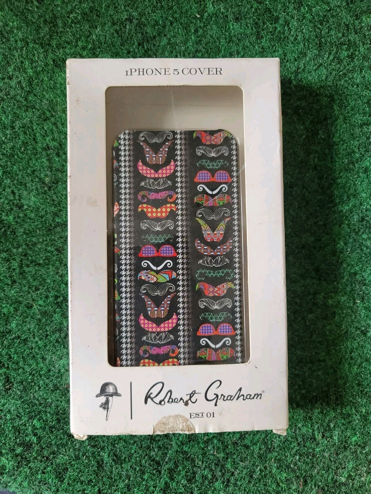 New Robert Graham iPhone 5 Case Cell Cover 9L9