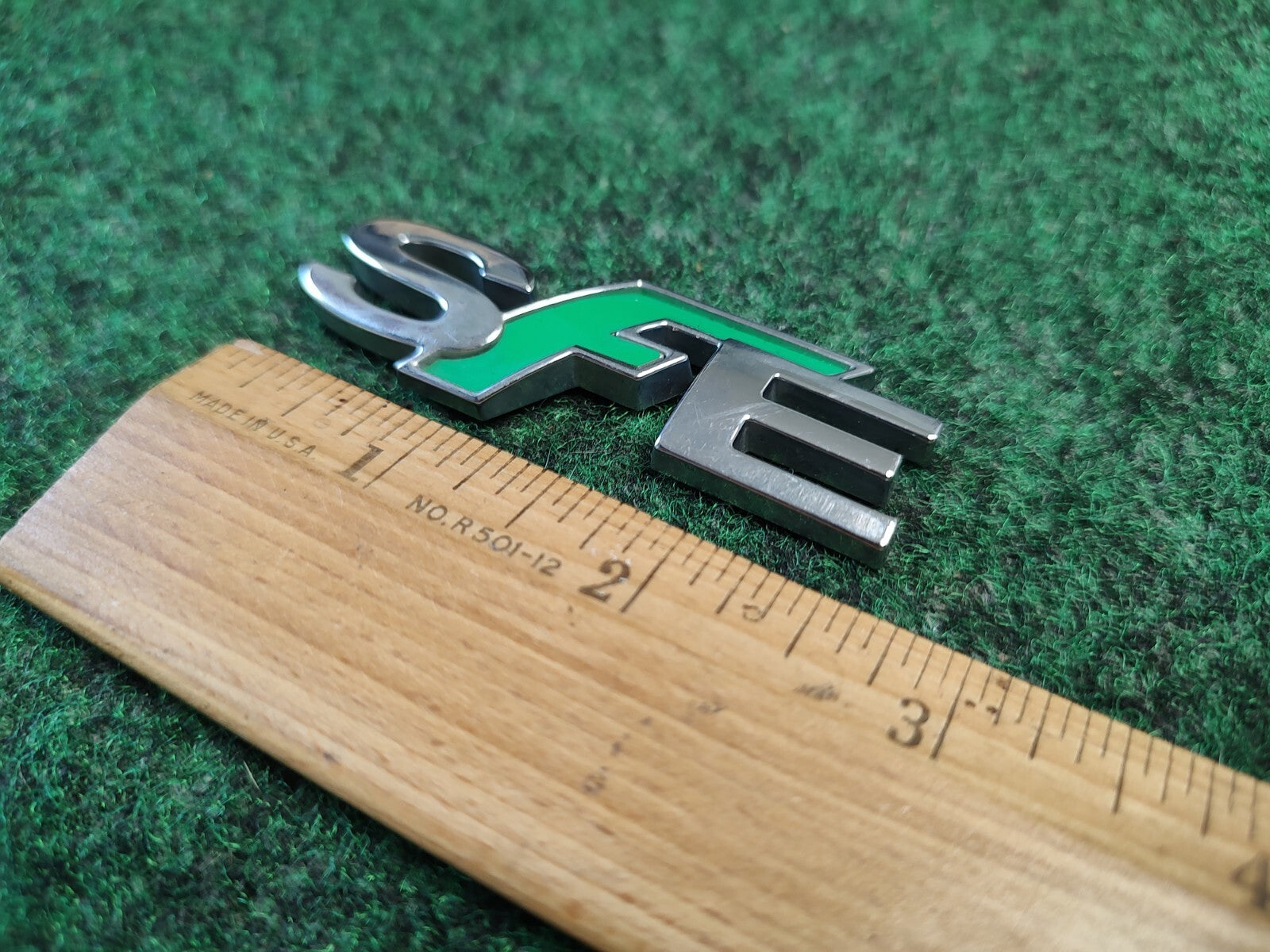 2011-2019 FORD FIESTA SFE REAR LETTERS CHROME EMBLEM LOGO BADGE SIGN 5S1