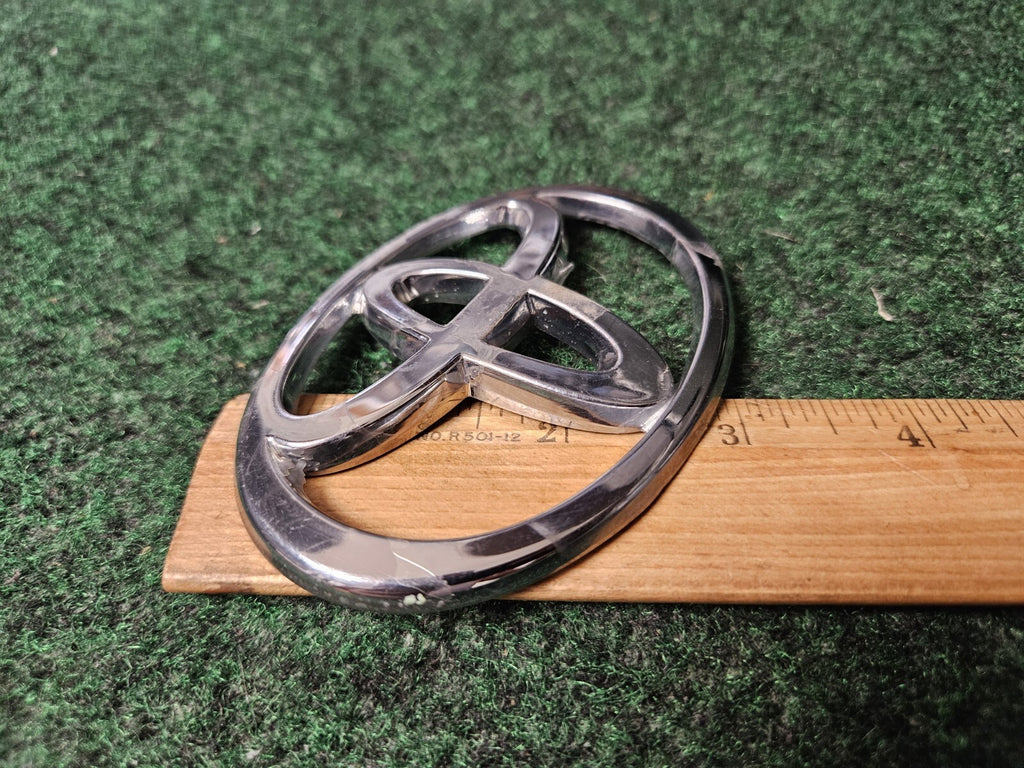 Toyota Chrome Emblem Logo Symbol Unknown Model ~4" 3M4