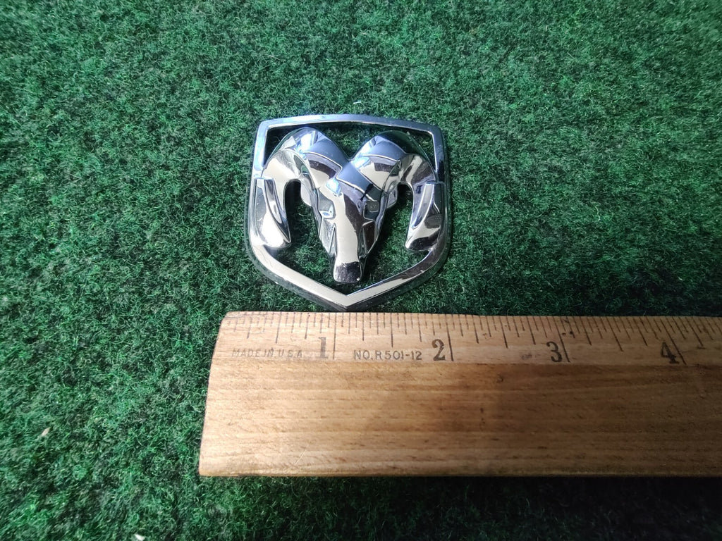Dodge Front Grille Emblem Logo Badg OEM Name Plate Name See Measurements 4L8