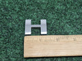 OEM "H" 3D Chrome Individual Letter Lettering Emblem Badge Logo Nameplate 7S9