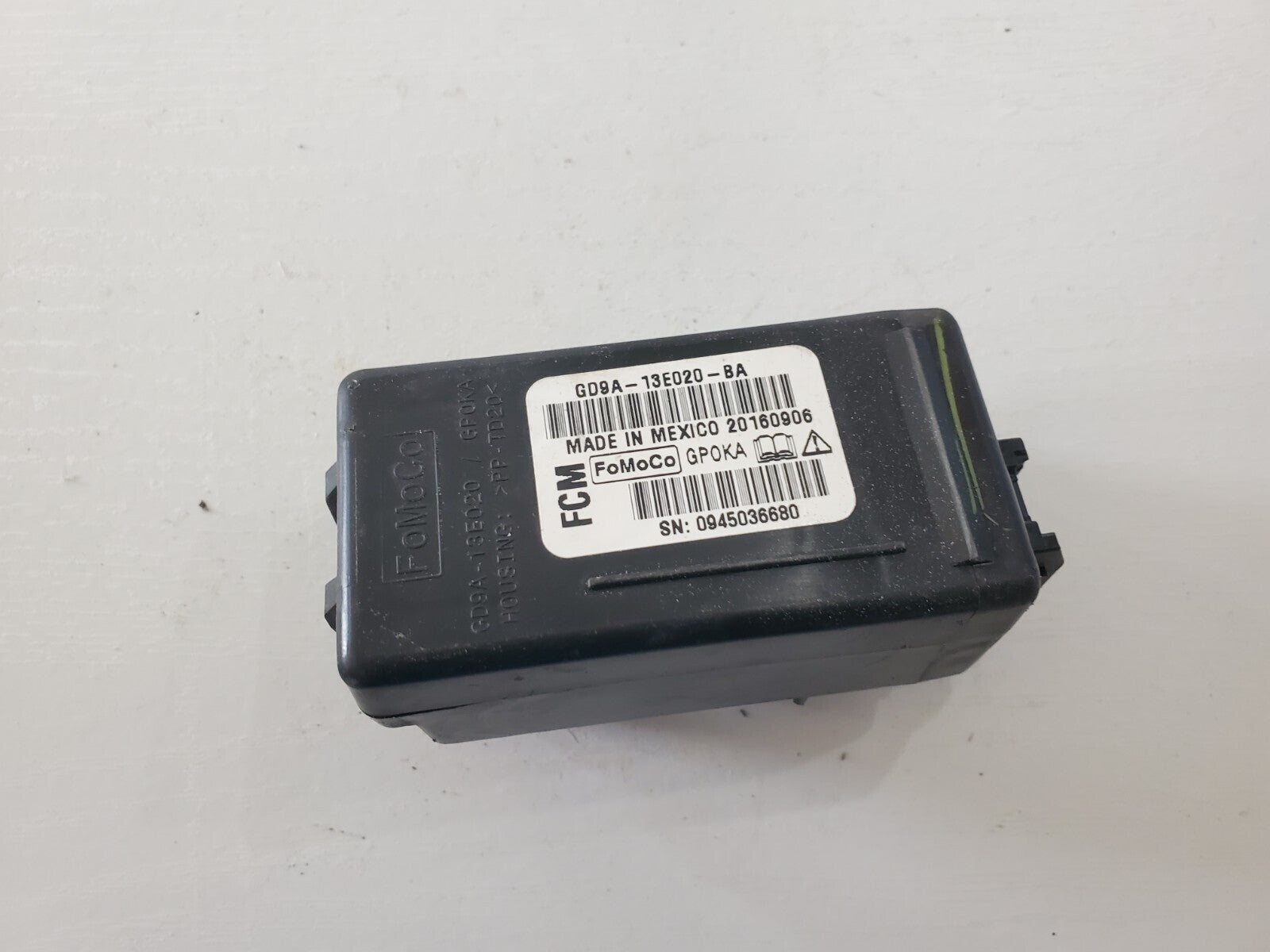 17-20 LINCOLN CONTINENTAL FCM LIGHTING CONTROL MODULE UNIT OEM GD9A13E020BA 5L7