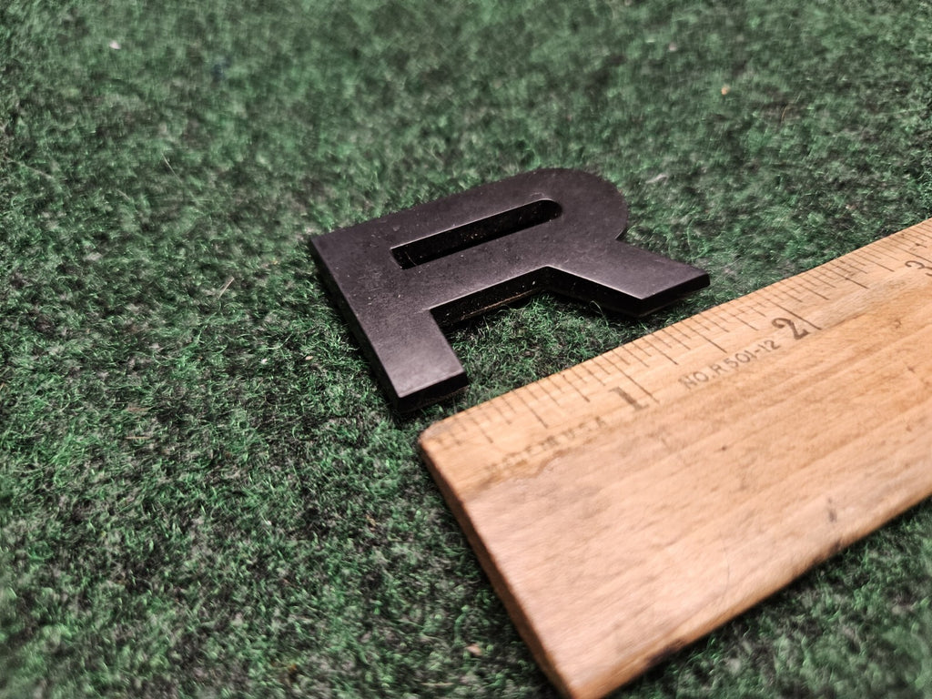 3D "R" Letter Badge Name Plate Fits Land Rover Range Rover CL4