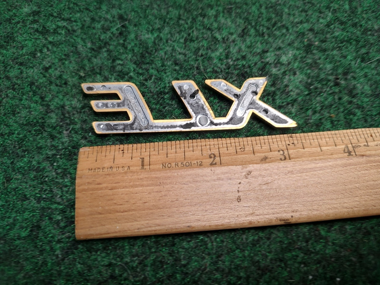 1998-2020 TOYOTA SIENNA BACK DOOR NAME PLATE NEW OEM 75443-08030 Gold 3S6