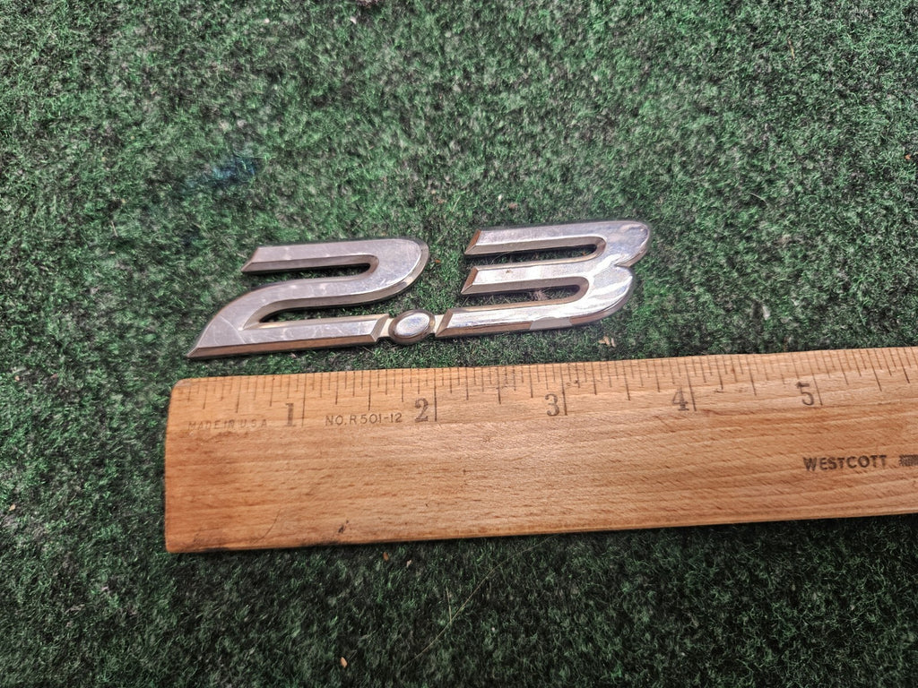 2004-2009 MAZDA 3 MAZDA3 2.3 SIDE EMBLEM LOGO BADGE SIGN SYMBOL 6M9