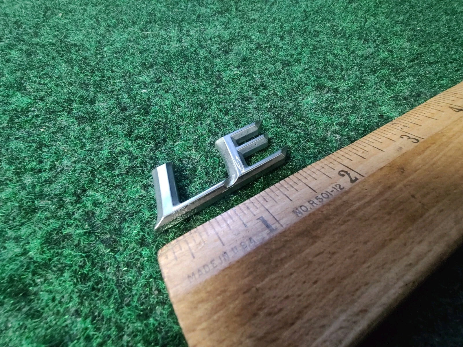 Genuine Toyota Camry "LE" LE Emblem Name Plate Logo Rear 75443-AA100 3S5