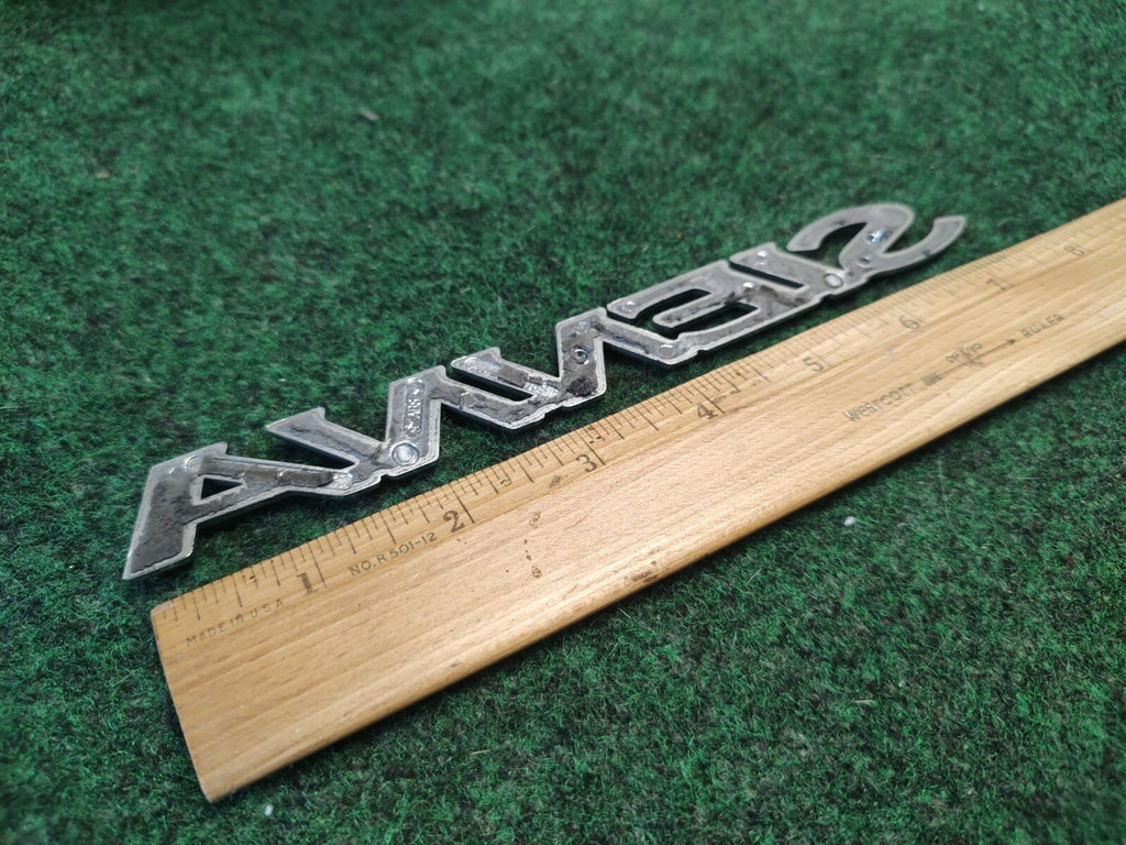 07 08 09 10 TOYOTA SIENNA  REAR LID GATE CHROME EMBLEM LOGO BADGE SIGN OEM 3S8