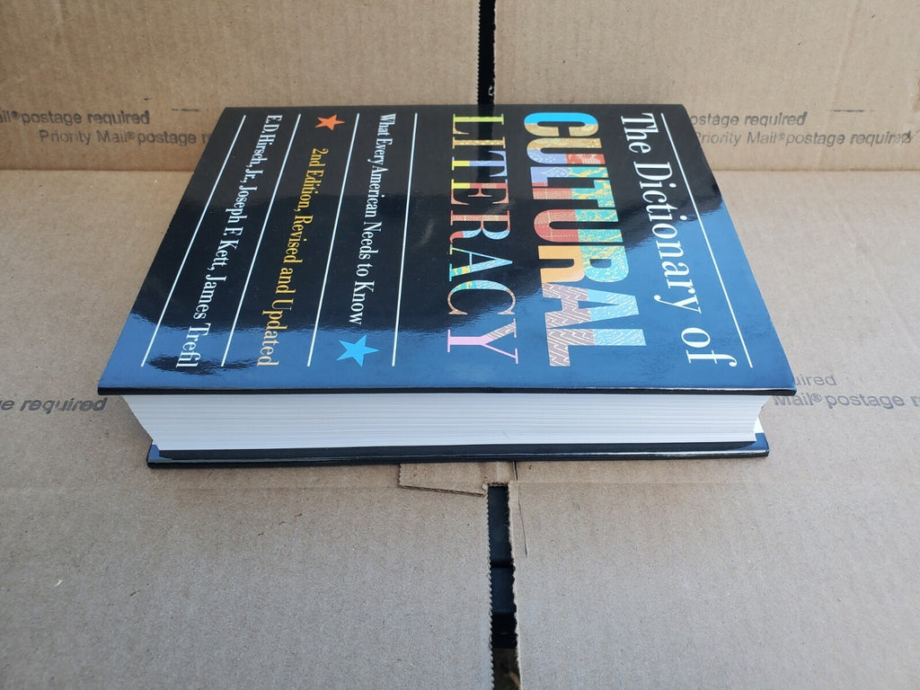 The Dictionary of Cultural Literacy - Hardcover By James Trefil B8