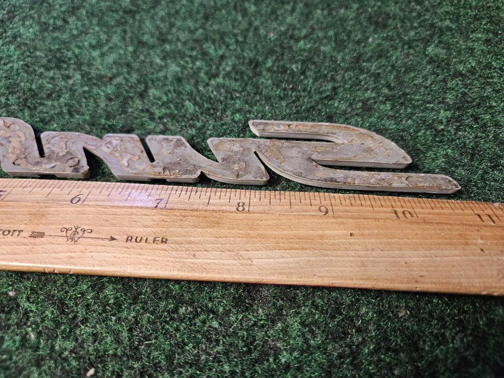 1998-2004 Pontiac Sunfire Emblem Badge Logo Nameplate Name Plate White 4M9