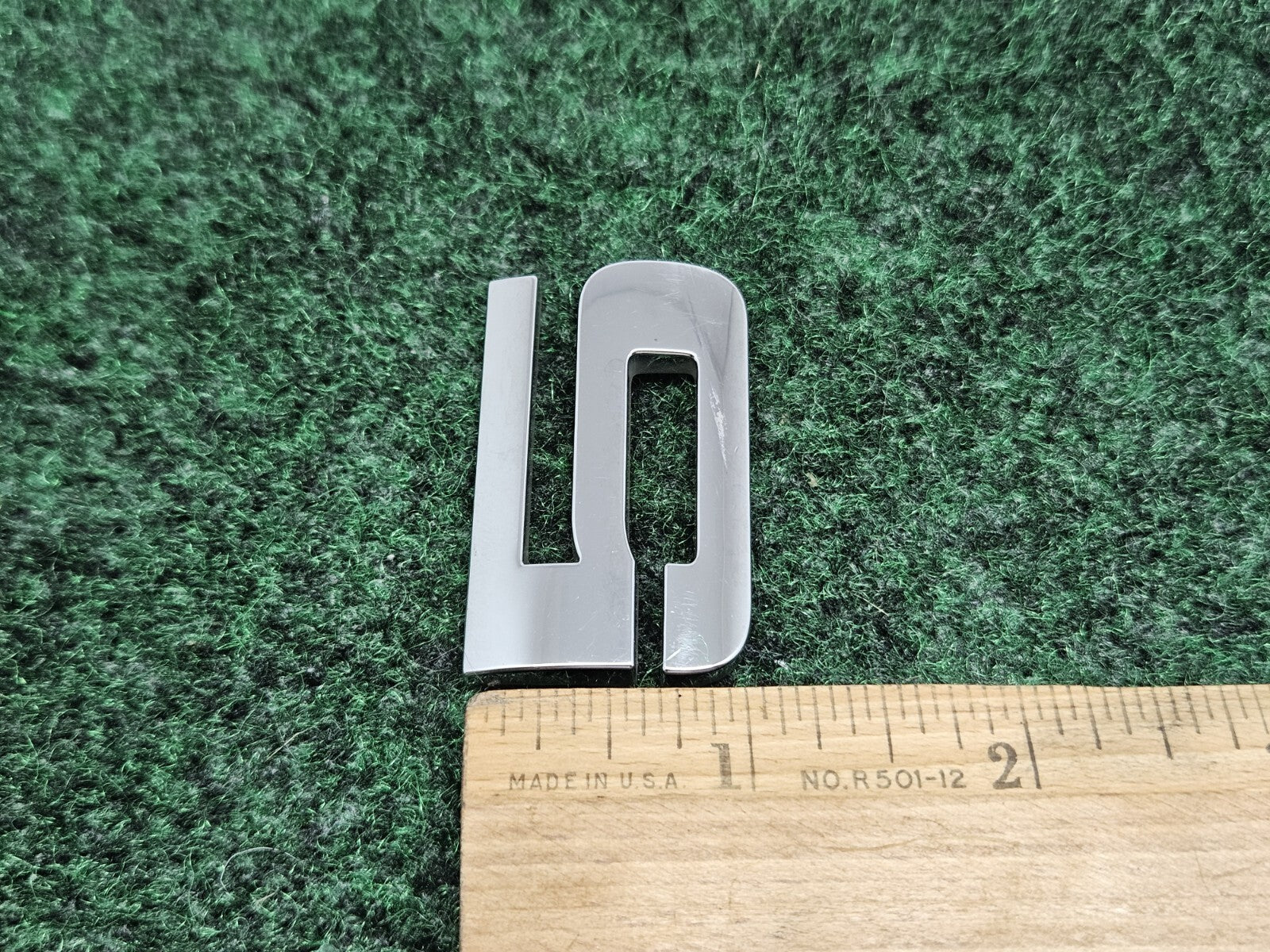 OEM "5" Chrome Individual 3D Number Lettering Emblem Badge Logo Nameplate 7S9